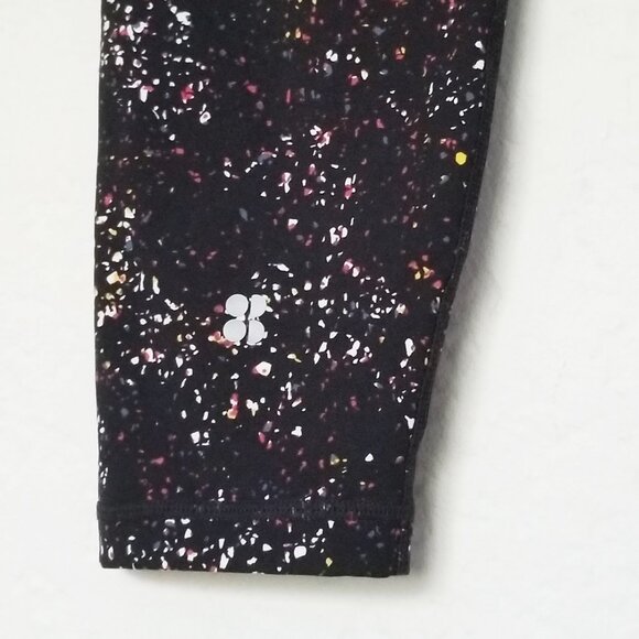 Sweaty Betty Power Pocket Workout 7/8 Leggings Women's 8-10 M Confetti Black - Picture 14 of 16